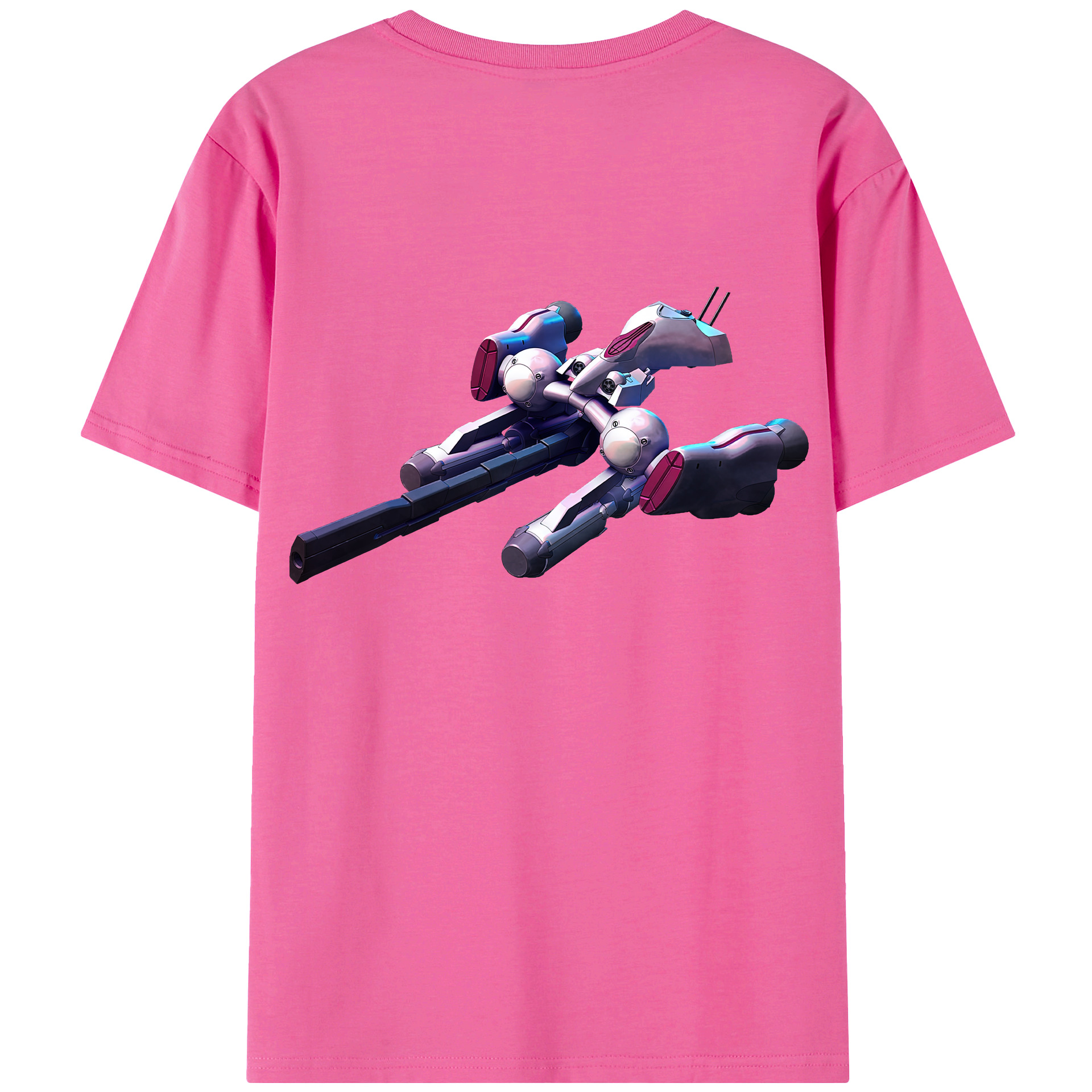 （画像用） 機動戦士ガンダム Mobile Suit Gundam レディース半袖Tシャツ(バックプリント)